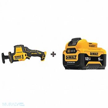DEWALT Reciprocating Saw Kit Cordless Compact, 355RV5
