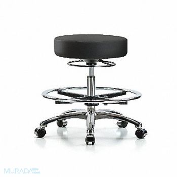 BLUE RIDGE ERGONOMICS Backless Pneumatic Stool 17 W, 356A55