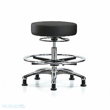 BLUE RIDGE ERGONOMICS Backless Pneumatic Stool 17 W, 356C02