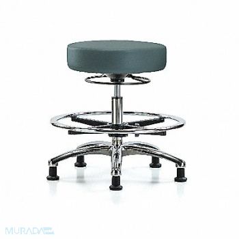 BLUE RIDGE ERGONOMICS Backless Pneumatic Stool 17 W, 356C04