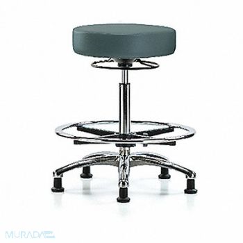 BLUE RIDGE ERGONOMICS Backless Pneumatic Stool 17 W, 356C96