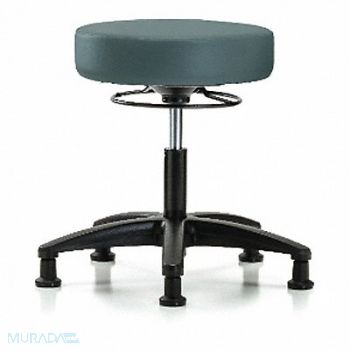 BLUE RIDGE ERGONOMICS Backless Pneumatic Stool 17 W, 356D89