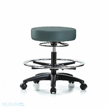 BLUE RIDGE ERGONOMICS Backless Pneumatic Stool 17 W, 356G29