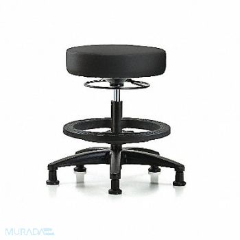 BLUE RIDGE ERGONOMICS Backless Pneumatic Stool 17 W, 356H66