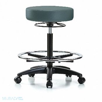 BLUE RIDGE ERGONOMICS Backless Pneumatic Stool 17 W, 356J15