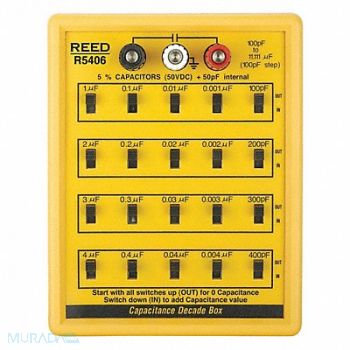 REED INSTRUMENTS Capacitance Decade Box, 357R15