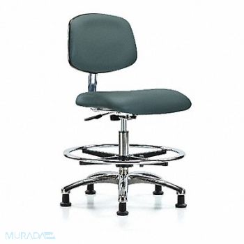 BLUE RIDGE ERGONOMICS CR Vinyl Chr Med FR Stat Blue, 358J75