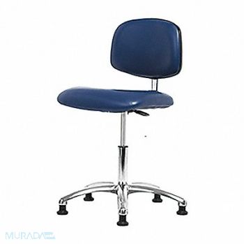 BLUE RIDGE ERGONOMICS Clean Room/ Chair Desk Glides Blue, 359F67