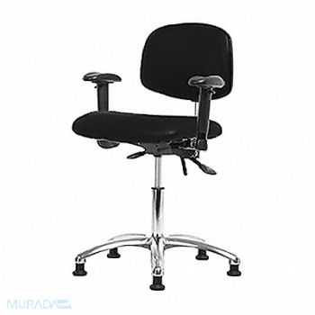 BLUE RIDGE ERGONOMICS Vin CR/ESD Dsk T AA Stat Blk, 359G15