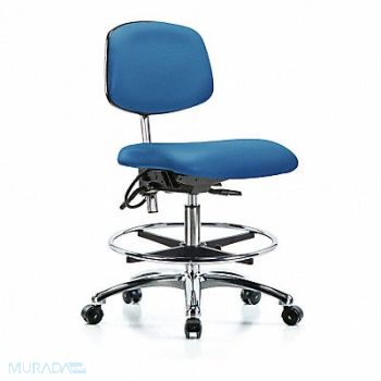 BLUE RIDGE ERGONOMICS Vin CR/ESD Md T FR Cstrs Blu, 359G42