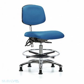 BLUE RIDGE ERGONOMICS Vin Clean Room/ESD Med FR Stat Blu, 359G60