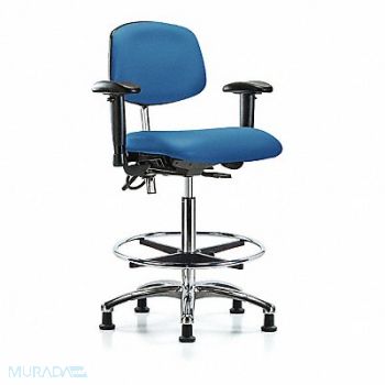 BLUE RIDGE ERGONOMICS Vin CR/ESD Hi AA FR Stat Blu, 359G72