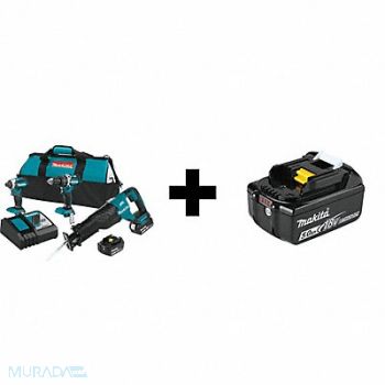 MAKITA Cordless Combination Kit 18V DC 3 Tools, 359VY8