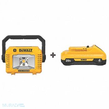 DEWALT Temp Job Site Light Battery 2000lm LED, 359WF4