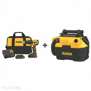 DEWALT Drill Kit Cordless Brushless Motor, 359WF6