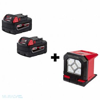 MILWAUKEE Battery 6.0 Ah Li-Ion, 359WH2