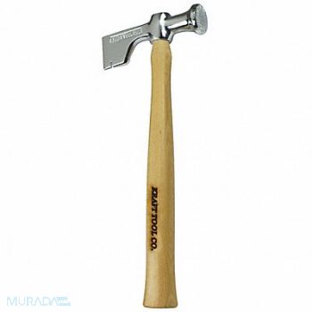 KRAFT TOOL Drywall Hammer Steel Strght Wood Handle, 35EM54