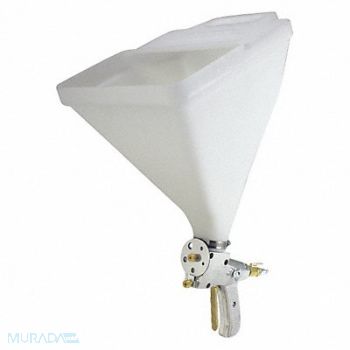 KRAFT TOOL Gun and Hopper 18in. L Cast Aluminum, 35EM79