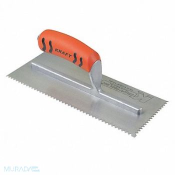 SUPERIOR TILE CUTTER INC. AND TOOLS Trowel V-Notch 11in. L x 4-1/2in. W, 35EN16