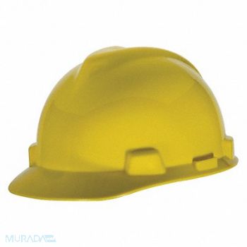 MSA Hard Hat Type 1 Class E 1-Touch Yellow, 35GJ65