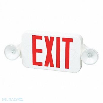 FULHAM FIREHORSE Exit Sign Combo 8-3/16 in.Hx18 in.W NiCd, 35GK18