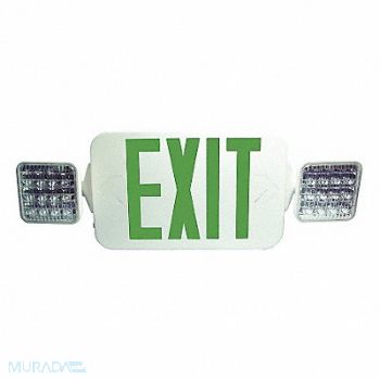FULHAM FIREHORSE LED Emergency Combo Unit White Green, 35GK22
