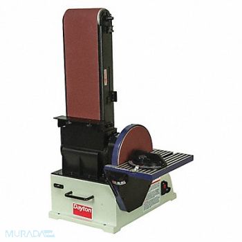 DAYTON Disc Sander Cast Aluminum Table 1 HP, 35GW71