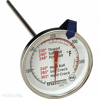 TAYLOR Candy Thermometer 100 to 380F, 35HV40