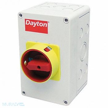 HOFFMAN Disconnect Switch 5.1inHx5.1inWx5.2inD, 35JF56