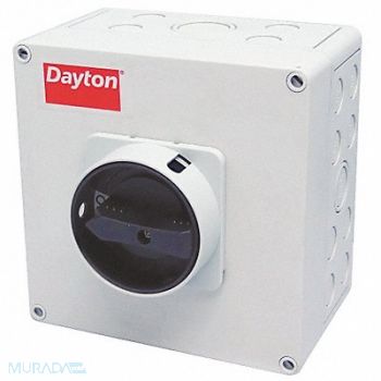 HOFFMAN Disconnect Switch 63A 40 HP 600VAC 3PST, 35JF66