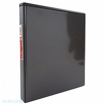 ABILITY ONE 3-Ring Binder 1/2 Black, 35KG94