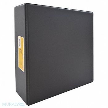 ABILITY ONE 3-Ring Binder 3 Black, 35KG95