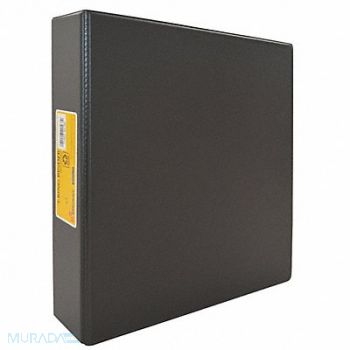 ABILITY ONE 3-Ring Binder 2 Black, 35KG99