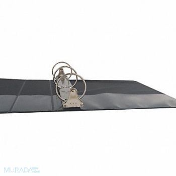 ABILITY ONE 3-Ring Binder 1/2 Black, 35KH03