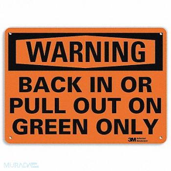 LYLE Warning Sign 10 inx14 in Plastic, 44UY72