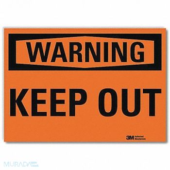 LYLE Security Sign 5 in x 7 in Rflct Sheeting, 35KL73