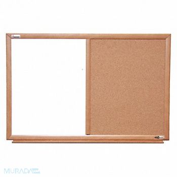 ABILITY ONE Combination Bulletin Board 48 W x 36 H, 35KR18