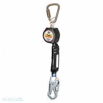 CONDOR Self-Retracting Lifeline Black, 35KU97
