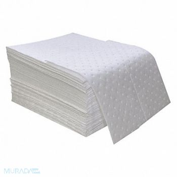 SPILFYTER Absorbent Pad Oil-Based Liquids White, 35LE88
