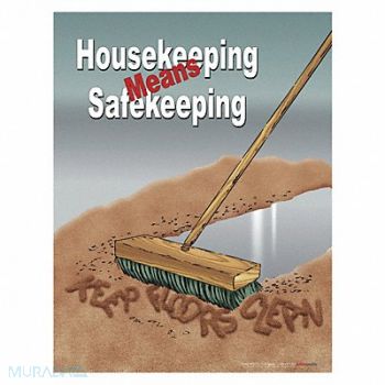 SAFETYPOSTER.COM Safety Poster 22 in x 17 in Paper, 35LF98