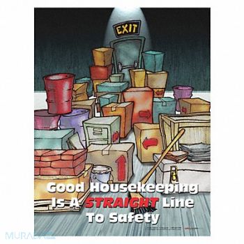 SAFETYPOSTER.COM Safety Poster 22 in x 17 in Paper, 35LG06