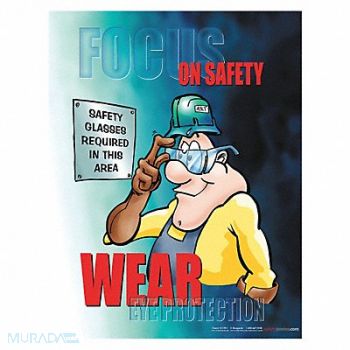 SAFETYPOSTER.COM Safety Poster 22 in x 17 in Paper, 35LG29