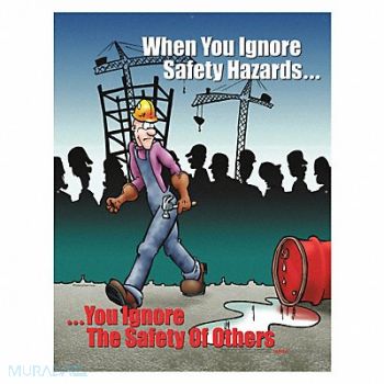 SAFETYPOSTER.COM Safety Poster 22 in x 17 in Paper, 35LG41