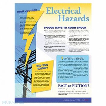 SAFETYPOSTER.COM Safety Poster 22 in x 17 in Paper, 35LG52