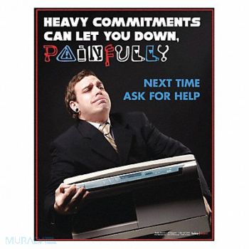 SAFETYPOSTER.COM Safety Poster 22 in x 17 in Paper, 35LG55