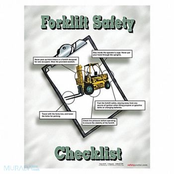 SAFETYPOSTER.COM Safety Poster 22 in x 17 in Paper, 35LG58