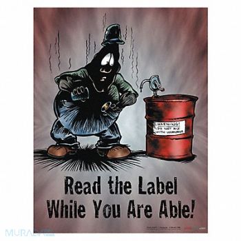 SAFETYPOSTER.COM Safety Poster 22 in x 17 in Paper, 35LG92