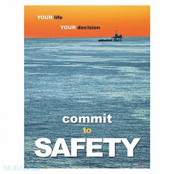 SAFETYPOSTER.COM Safety Poster 22 in x 17 in Paper, 35LG95