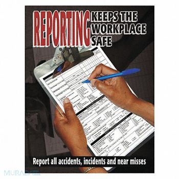 SAFETYPOSTER.COM Safety Poster 22 in x 17 in Paper, 35LH19