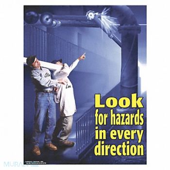 SAFETYPOSTER.COM Safety Poster 22 in x 17 in Paper, 35LH22